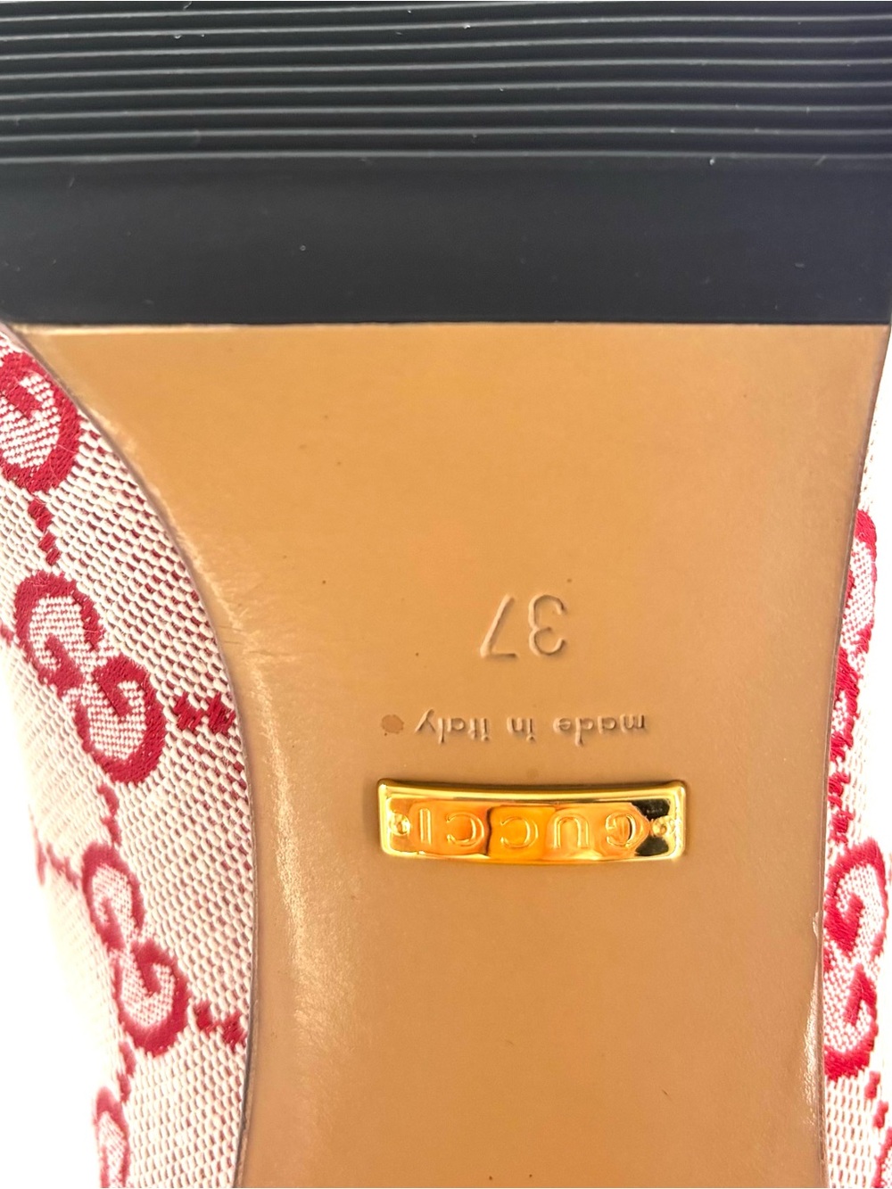 Gucci Lisa GG Monogram Slouch Thigh High Boots 37 - Picture 8 of 8
